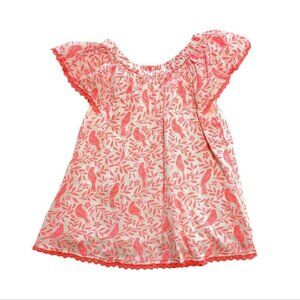 Mini Boden Lightweight Printed Top 6/7y